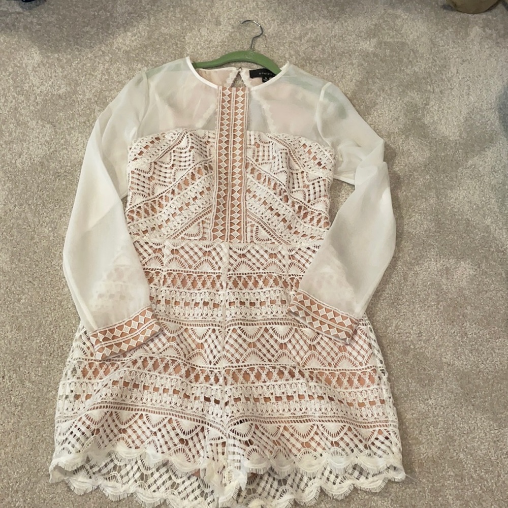 Adelyn Rae Lace romper